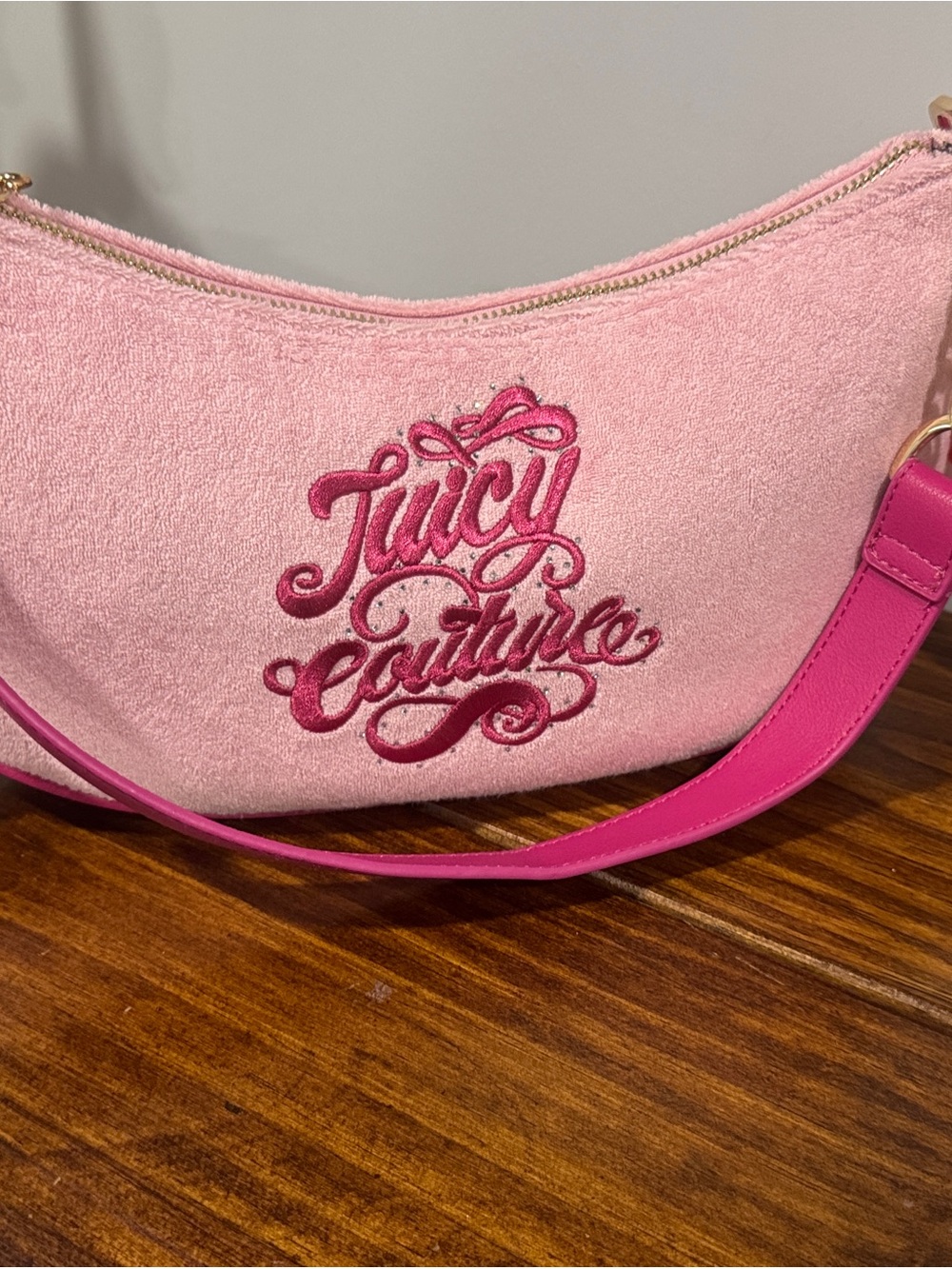 Juicy Couture Terry Cloth Shoulder Bag